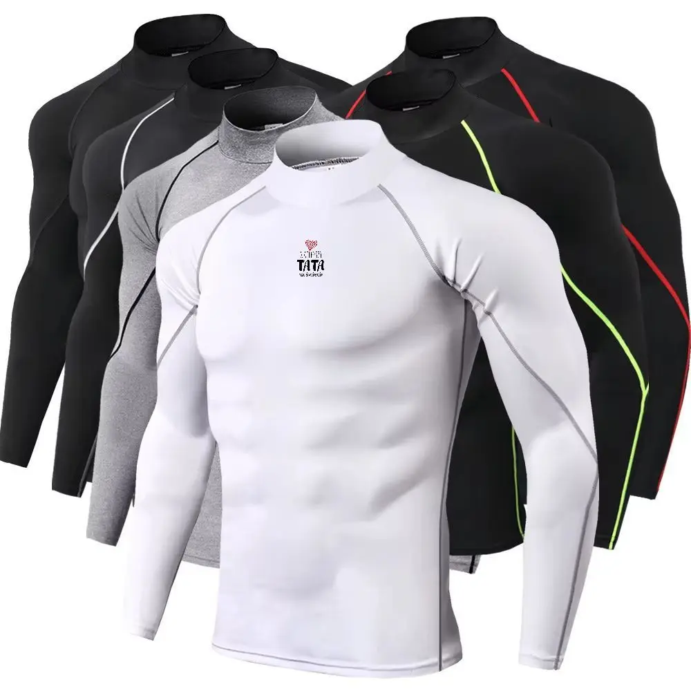 Quick Dry Underwear - Men Sport T-shirt Quick Dry Bodybuilding
