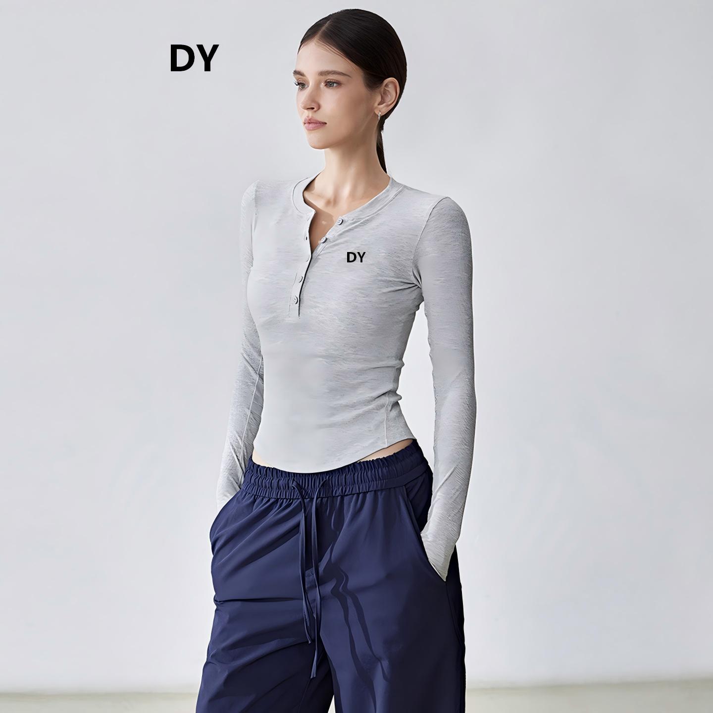 2026 Lady Henry Shirt Round Ne - T Shirt Tight Fit recension och pris